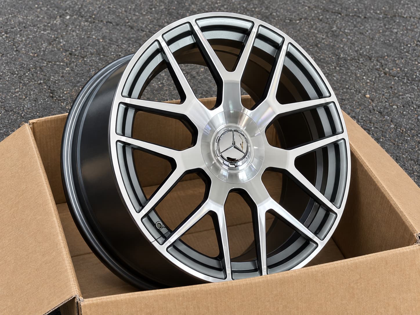 Кованые диски Mercedes-Benz E-Class R18 — AW-BC3009-4, фото 1