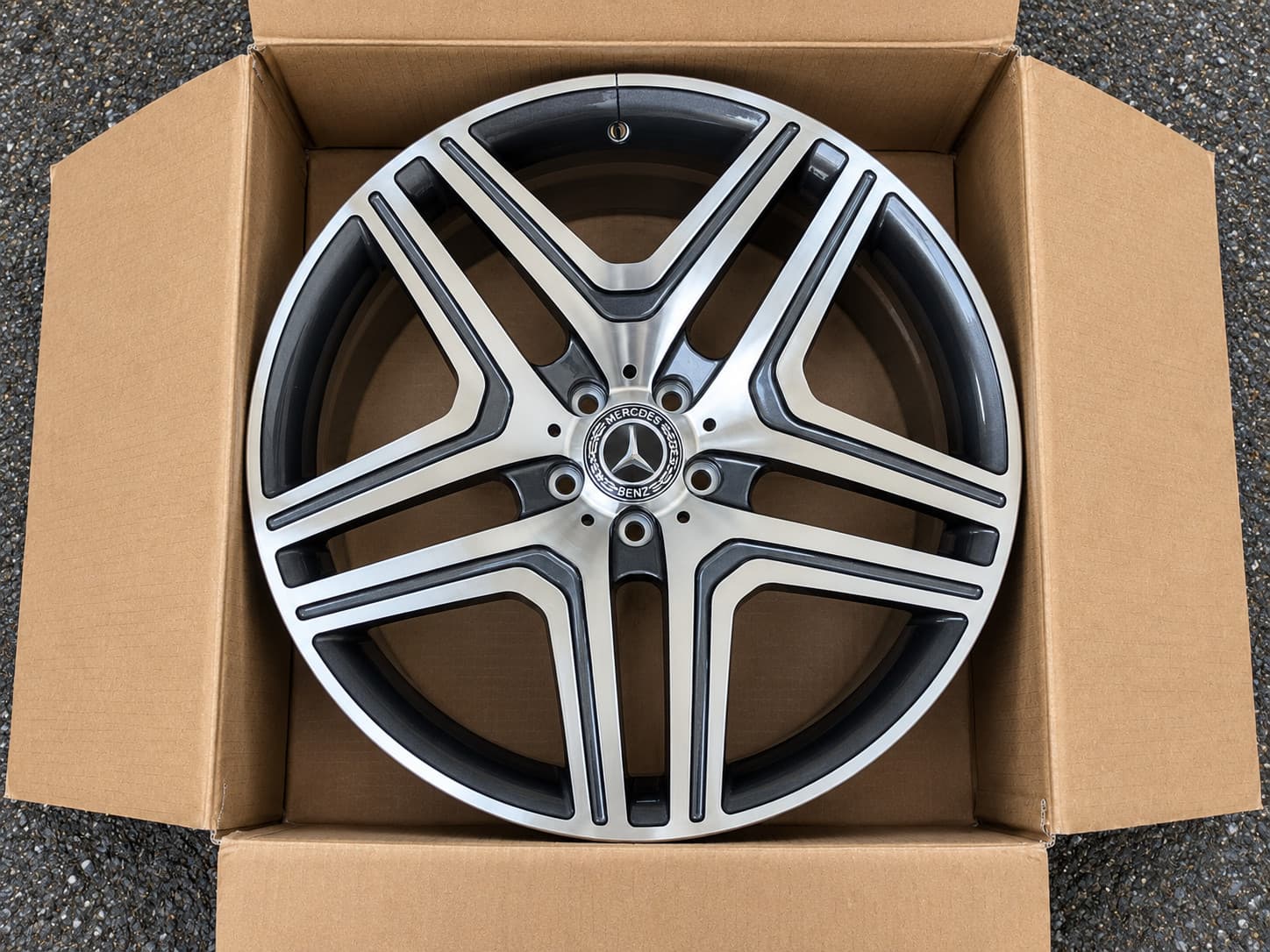 Кованые диски Mercedes-Benz GLS R21 — AW-1832-2, фото 3
