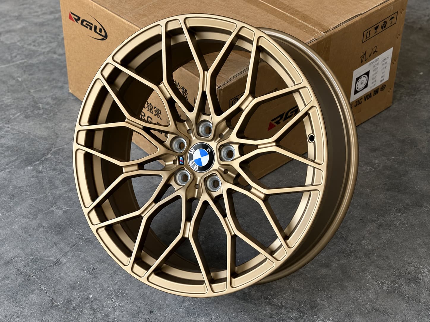 Кованые диски BMW M4 R18 — AW-1850-7, фото 3