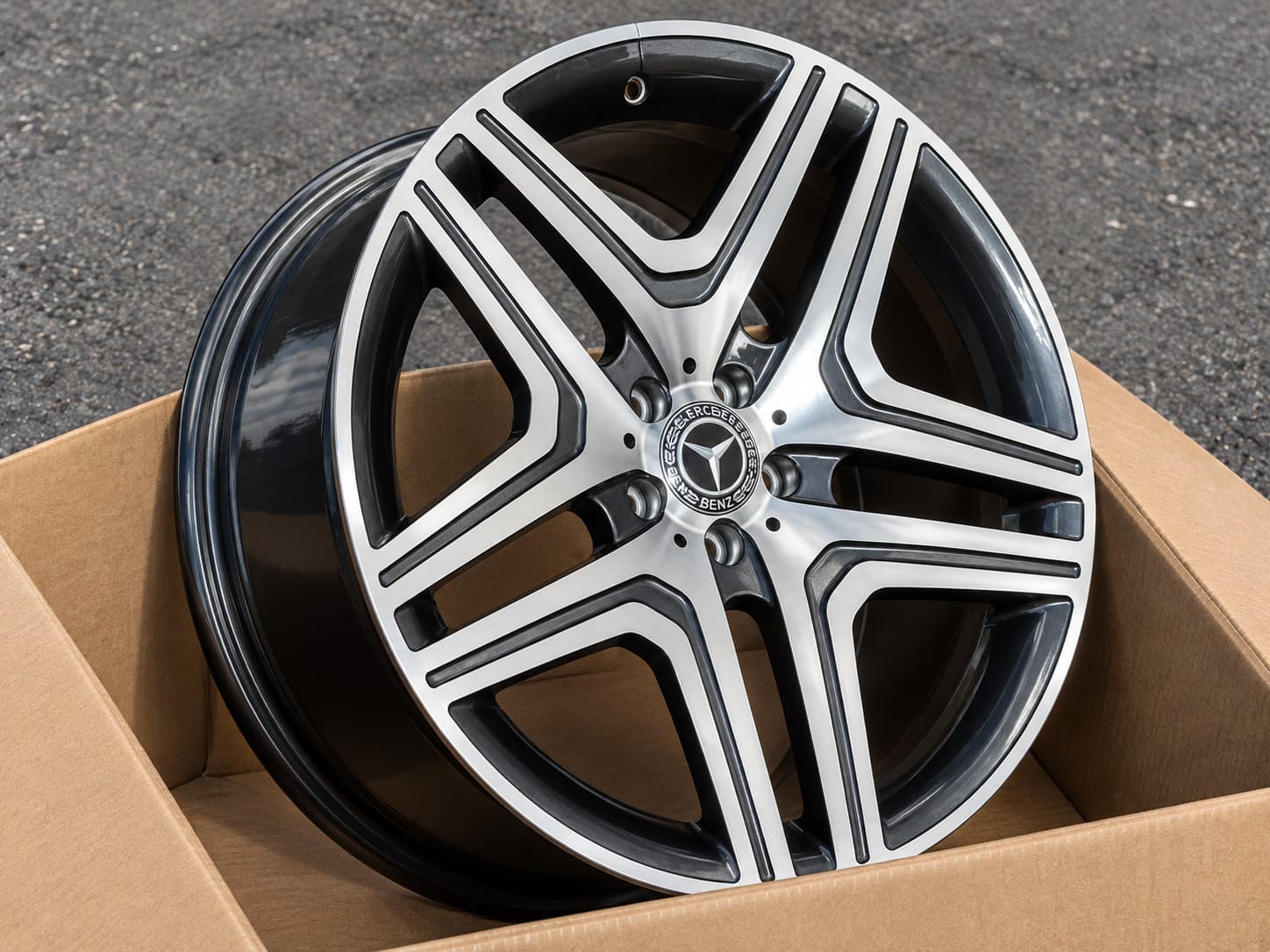 Кованые диски Mercedes-Benz GLS R21 — AW-1832-2, фото 1