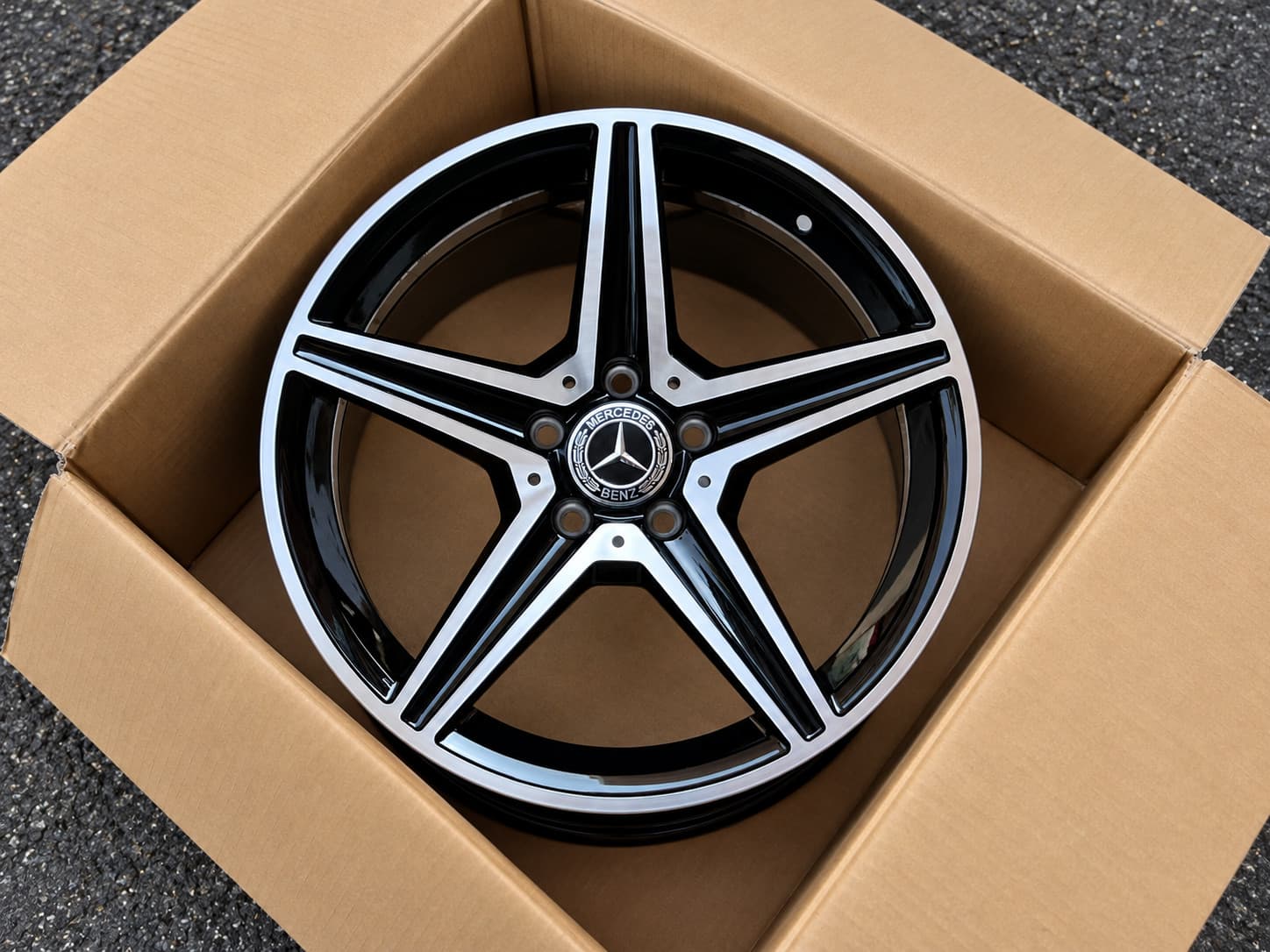 Кованые диски Mercedes-Benz C-Class R18 — AW-1036-2, фото 2