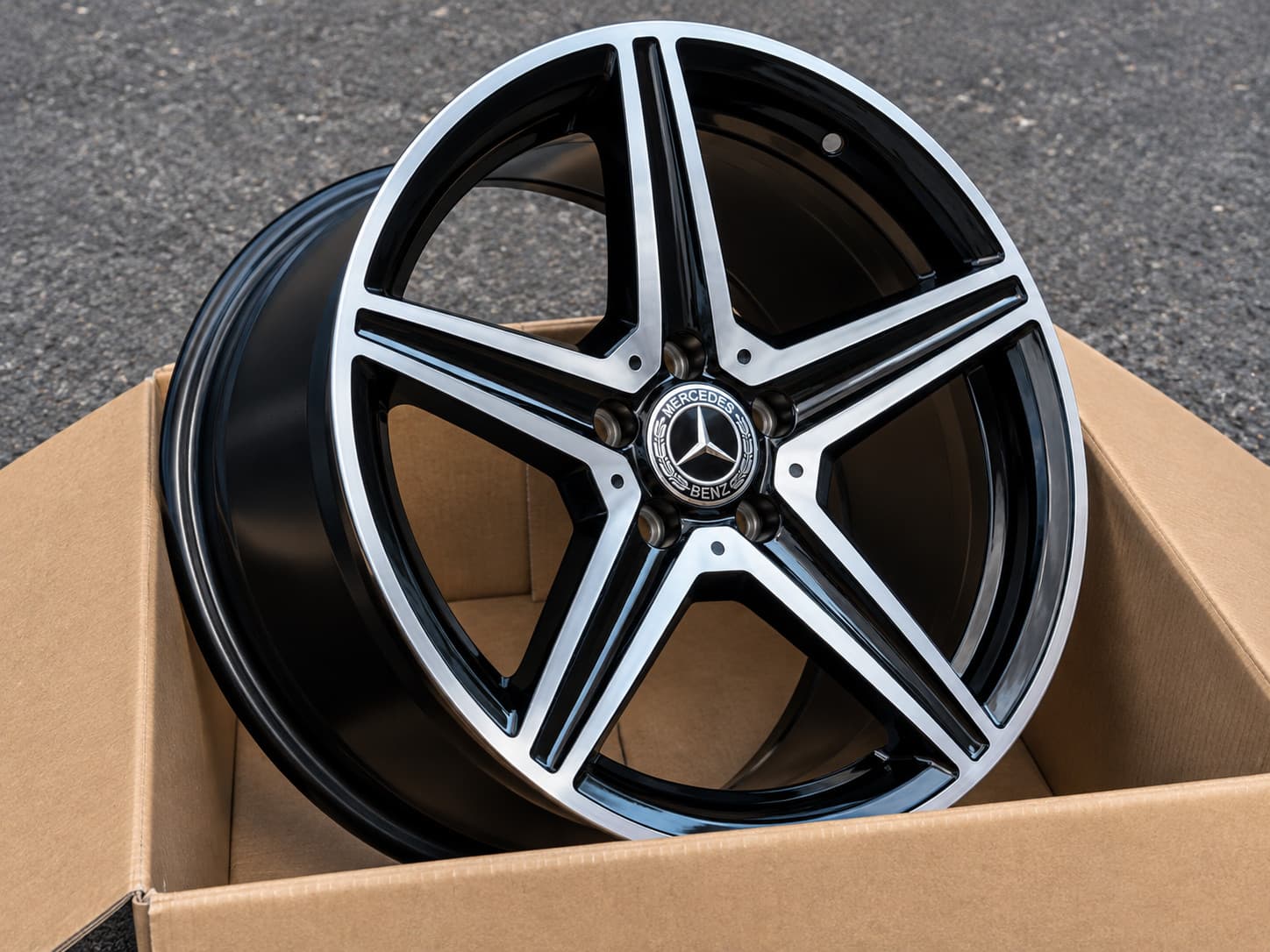 Кованые диски Mercedes-Benz C-Class R18 — AW-1036-2, фото 1