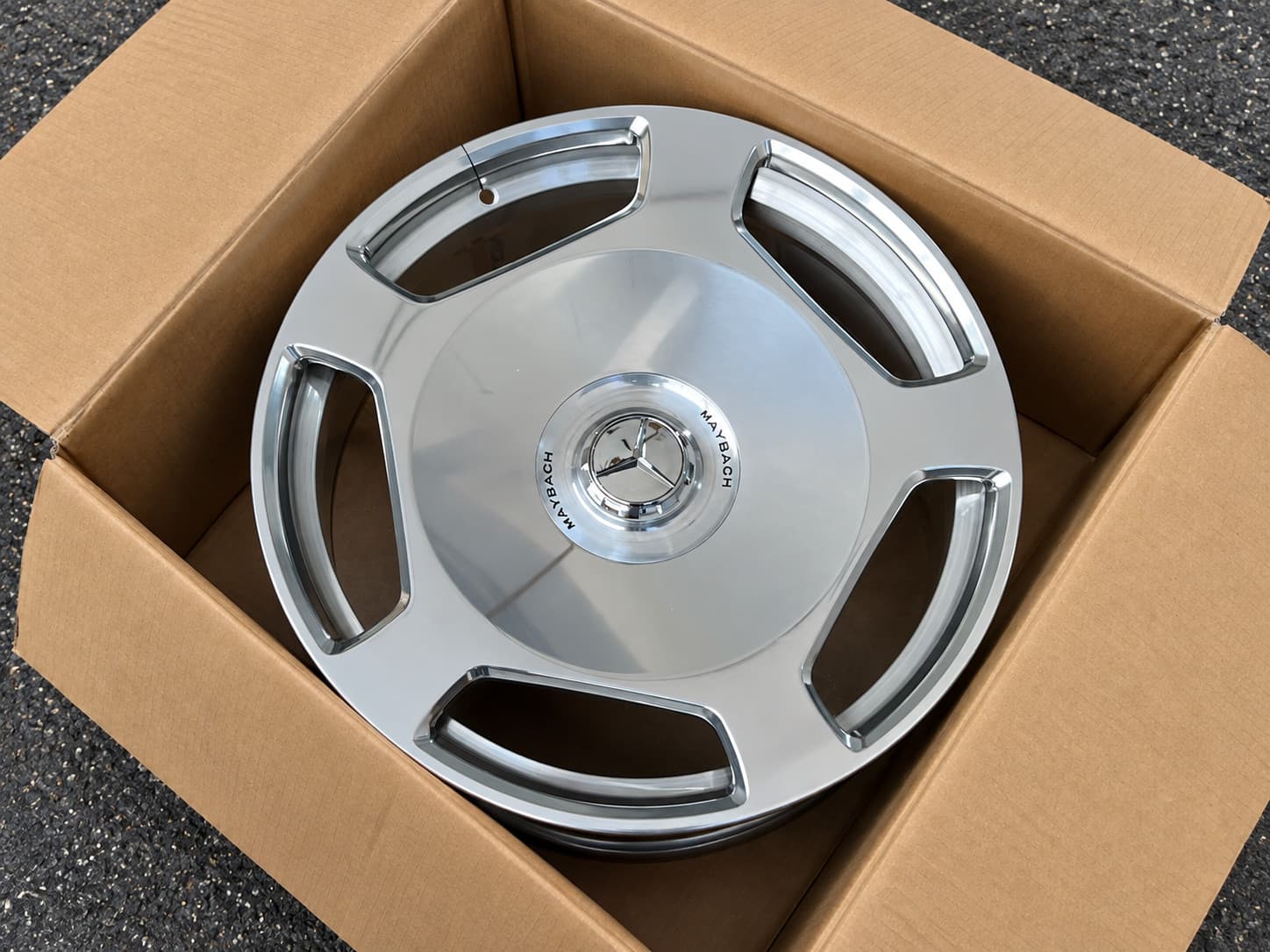 Кованые диски Mercedes-Benz S-Class R21 — AW-553-3, фото 2