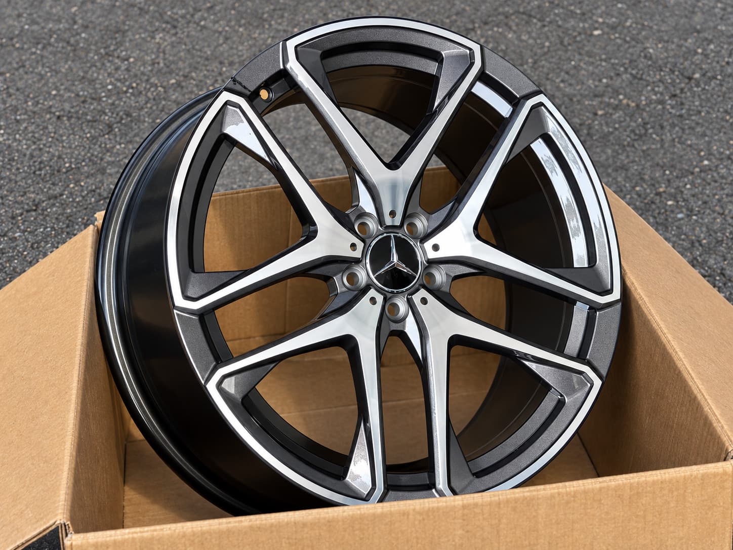 Кованые диски Mercedes-Benz GLE R21 — AW-2262-1, фото 1